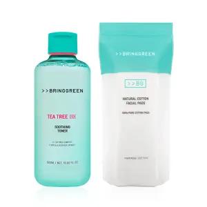 브링그린 티트리 시카 수딩 토너 500ml 솜 기획 - R