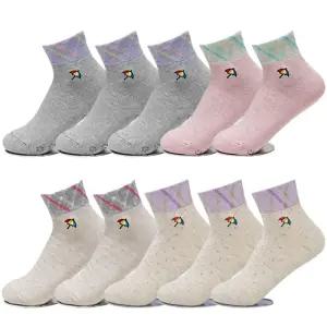 [아놀드파마]아놀드파마 미끄럼방지 여자면양말 단목 10족 AP6604