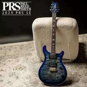 PRS SE 2025 일렉기타 Custom 24-08 Quilt LTD - Charcoal Blue Burst