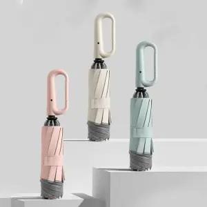 고리형핸들 거꾸로접이식우산 원터치3단자동우산 SDN001