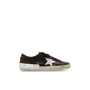 [롯데백화점]골든구스 [골든구스] 슈퍼스타 블랙 브라운 남성스니커즈 (GMF00659.F005444.80763)