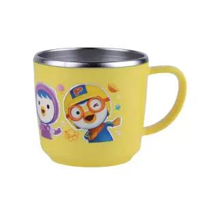 정품 릴팡 뽀로로논슬립스텐컵 225ML