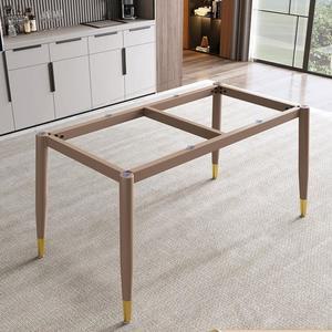 다리 식탁 탁자 50X45CM 높이조절 대리석 코끼리 4인용 철제 대형 타원형 스탠드