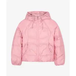 뉴발란스경량패딩 여성구스다운점퍼 여자 간절기 트레이닝 겨울 후드 집업 핑크 자켓 RB389