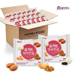 홈인푸드 요거트 하루한줌 20g 낱봉 100봉
