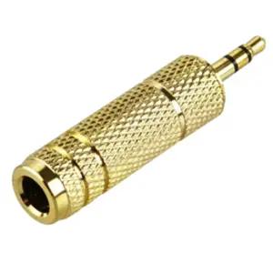 6.5mm 모노암놈 to 3.5mm 스테레오수 금도금 변환젠더