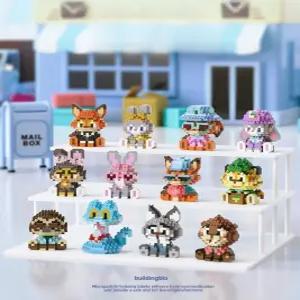 주토피아 호환 블럭 유아 여우 미니 장난감 집중력 굿즈 게리 캐릭터 닉 액자