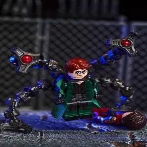 브릭샵 미니 피규어 닥터 옥토퍼스 스파이더맨  빌런  아이언 맨  블랙 팬서 그웬