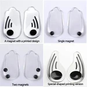 족저근막염보조기 보호대 신발용 실리콘 정형외깔창 OX 다리 Valgus Varus 교정 족저근막염 젤 깔창 자석