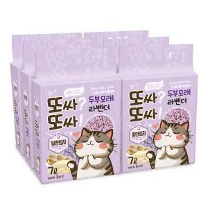 태비 또또 두부모래 일반입자 라벤더 7L x 6개