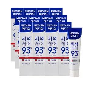 메디안 치석케어 화이트 치약 150g x 12개