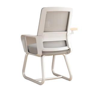 바퀴없는 책상의자 메쉬 사무 화이트그레이 도나우 루게 책상 하이엔드 반조립루게