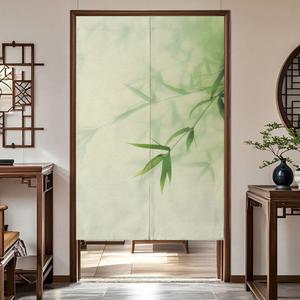 신중식 문발 죽보 평안 칸막이 커튼 가정용 무펀칭 주방 가림 커튼 침실 식당 반커튼 커튼