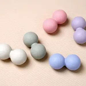 아이워너 TPE 듀얼 마사지볼 색상선택 헬스 스트레칭 요가 필라테스 홈트 다이어트 맛사지 땅콩볼