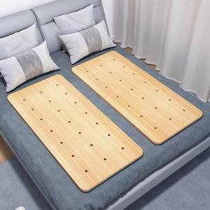 나무패드 허리보호 매트 토퍼 싱글 업그레이드 하드 깔판 소파용 소파 대나무보드 침대