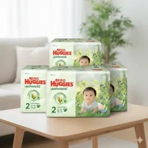 하기스 2025 네이처메이드 공용 2단계 58매X3팩