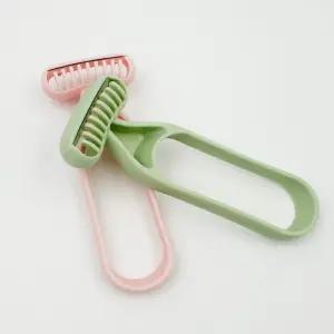 라운드 그립 셀프 제모 브라질리언 겨드랑이 다리털 바디 트리머