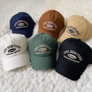 대학생 볼캡 모자 쌩얼 커버 스트릿패션 군인 무지모자 빈티지모자 볼캡 la모자 여자모자