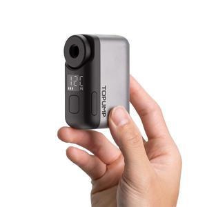 TOPUMP TB2 PRO 자전거 무선 타이어 팽창기 용 미니 휴대용 전기 펌프 120PSI 최대 450mAh 배터리 (화면