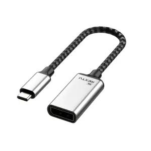 넥스트유 USB-C 8K 디스플레이포트(DP) 컨버터 C TO DP 1.4 변환 젠더 케이블 미러링 8K60Hz