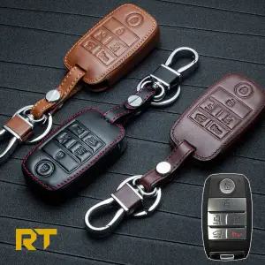 기아차 6버튼 올뉴카니발 스마트키 가죽키홀더 케이스
