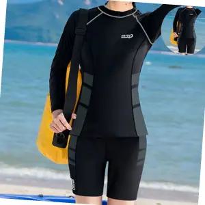 커플래쉬가드 여성 남성 긴팔 수영복 서핑슈트 상하의