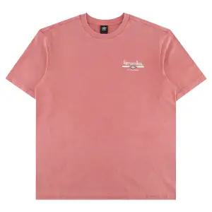 엄브로 HBL 엄그레이 빈티지 그래픽 반팔 티셔츠 UR121CRS21CPK1