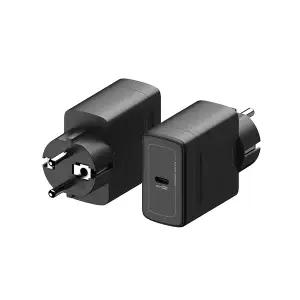 PD 3.2 65W AVS GaN 접지 초고속 충전기 GB651 블랙