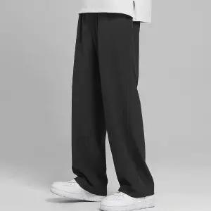 [제이커머스]남성 통바지 데일리룩 출근룩 와이드 쿨링 팬츠 막입는바지 외출바지 여름바지 20대밴딩바지 3