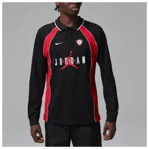 국내매장판 조던 플라이트 루즈핏 긴팔 남성 폴로 저지 카라 티셔츠 IF1915-01