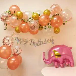 클라우드 생일 풍선 가랜드 파티 돌 백일 이벤트 세트