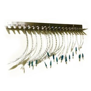 304 스테인리스 스틸 기관 삽관 행어, 기관 삽관 튜브 랙, 수의과 거치대, 70cm, 1PC