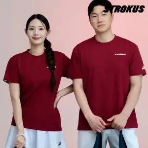 스트로커스 티셔츠 STRT-2656 남녀공용 오버핏 반팔 배드민턴 상의 오남스포츠