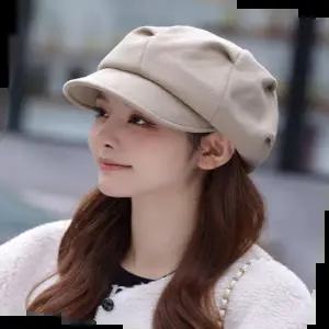 팔각모 사계절 데일리 리프 뉴스보이캡 베레모 투웨이 스타일