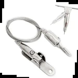 액자고리 J액자걸이 (각도조절 1652) 액자와이어 천정고리 소1M