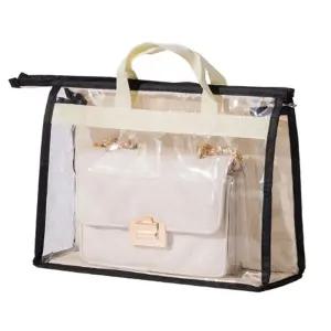 고급 지퍼형 투명 수납 가방 정리함 보관함 대 보호커버 쇼케이스 진열 박스