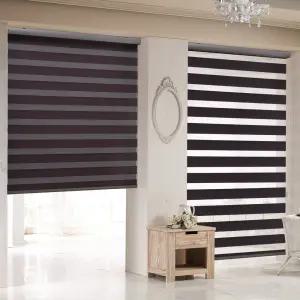 베란다 블라인드 거실 사무실 베이직 콤비 가로155X세로240cm 원플러스원