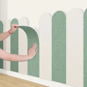 충돌 방지 벽 스티커, 접착식 벽지, 장식용 단열, 침대 옆 마감재