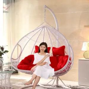 라탄 흔들의자 바구니 그네 등나무 야외 발코니 인테리어 라운지체어 스윙