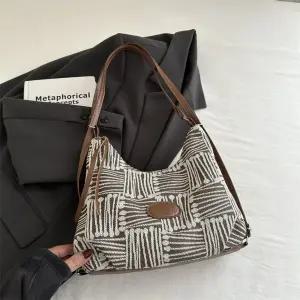 여성용 숄더백 캐주얼 대용량 캔버스백 백팩 멀티 숄더 겸 크로스 토트백 KS5