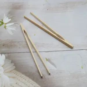 대나무 집게 다용도 주방 요리 조리 재사용 차도구 찻잔