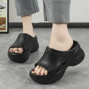 [제이커머스]실내외 깔끔 슬리퍼 키높이 여름 베이직 편한 여성슬리퍼 여름슬리퍼 발편한슬리퍼 여성여름신