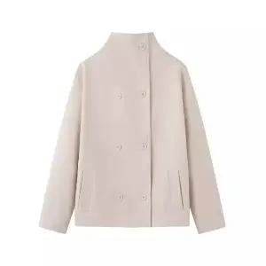 블랙팬서 여성 추동 보이핏 더블 반코트 OPH4