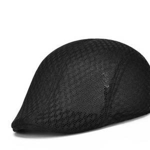 망사 도리구찌 모자 바리스타 카페 중년 망사 플랫캡