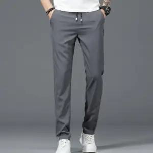 허리밴딩 면바지 캐주얼팬츠 일자바지 IS-GFP06