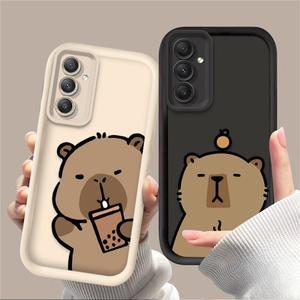 카피바라 소프트 폰 케이스  갤럭시 A54 A05 A34 A24 A14 A53 A33 A23 A13 A52 A32 A22 A12 A71 A51 A31 A5