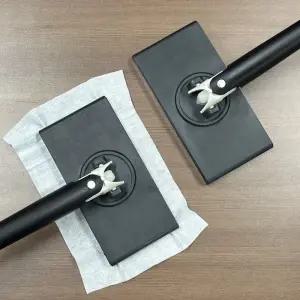 노터치 자동잡기 톡톡 미니블랙 1+1밀대 청소걸레 바닥 소포 바로톡 막대