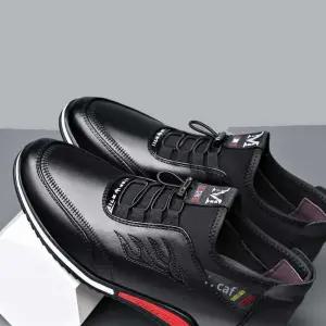 남성 키높이운동화 빅사이즈 블랙 슈즈