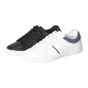 [롯데백화점]슈스파 소다 글로벌 슈스파 남성 캐주얼 스니커즈 경량화 CMM460 (블랙,화이트)