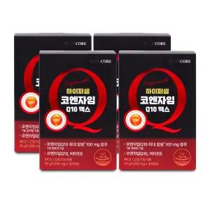 뉴트리코어 하이퍼셀 코엔자임Q10 맥스 1000mg x 30캡슐 X 4박스 I